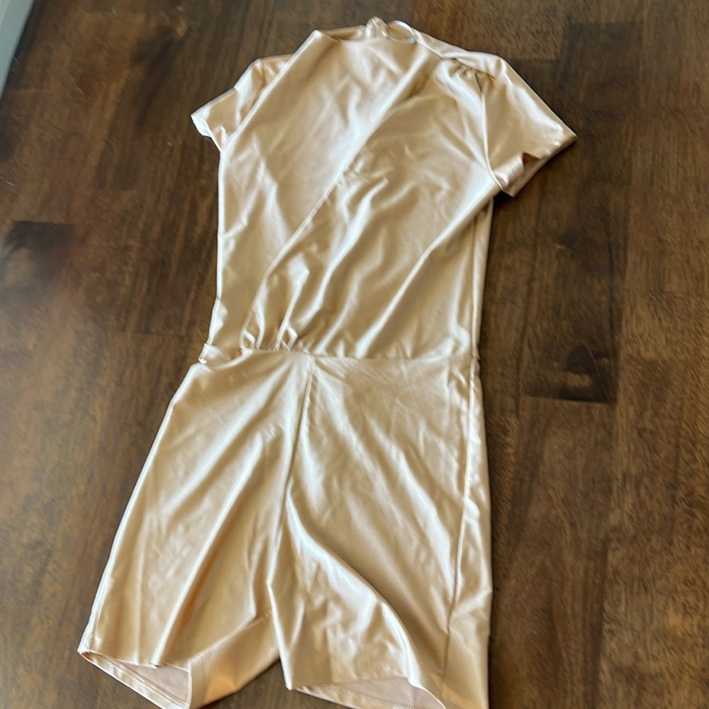 Fun gold romper